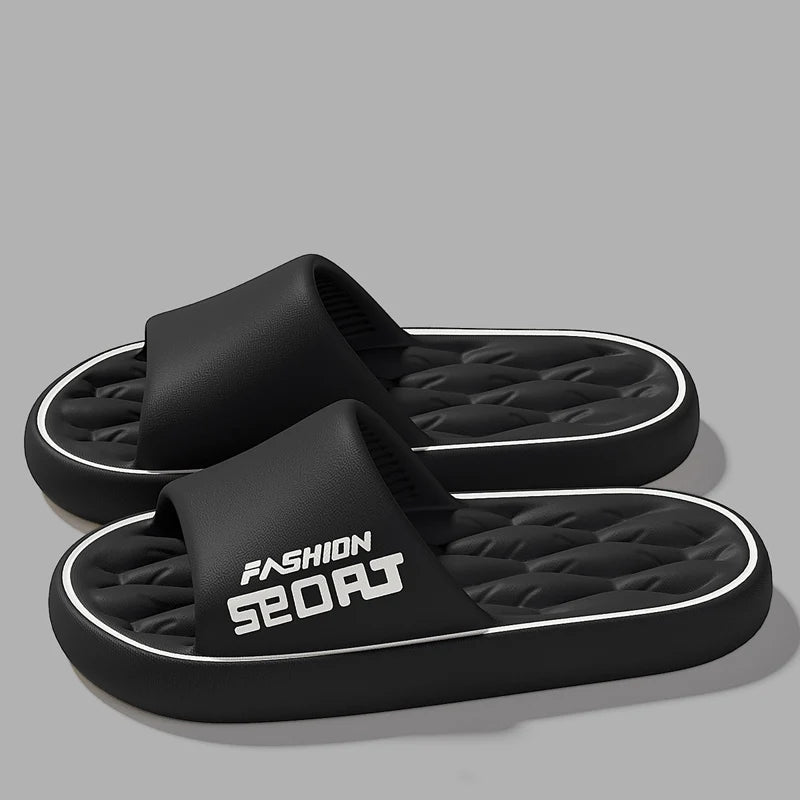 Men Women Slippers Summer Lightweight EVA Home Bathroom Slipper Comfy