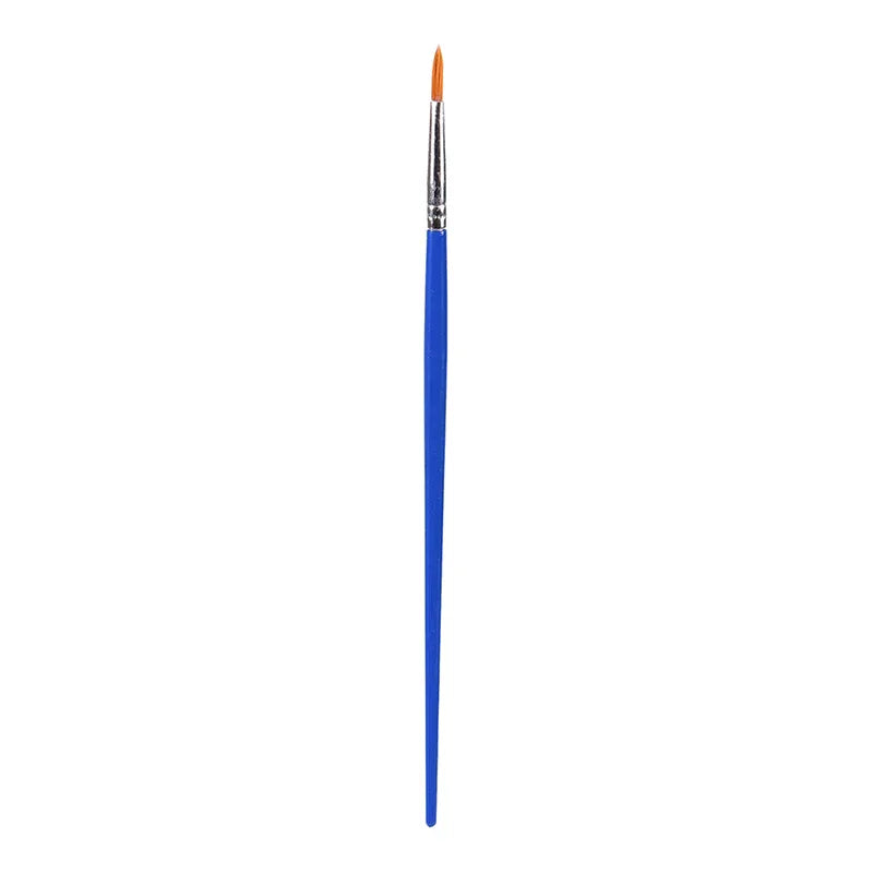 Nylon Hair Artist Paint Brush Acrylic Watercolor Round Fine Hand Zpaxo