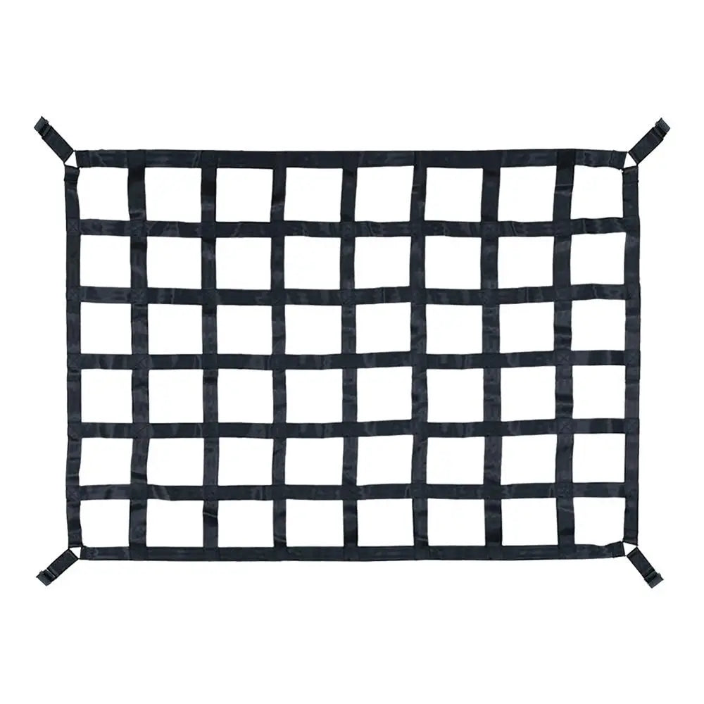 Durable Woven Material Cargo Isolation Net Good Toughness Wear Resistance Rear Cargo Net Quick Installation Zpaxo