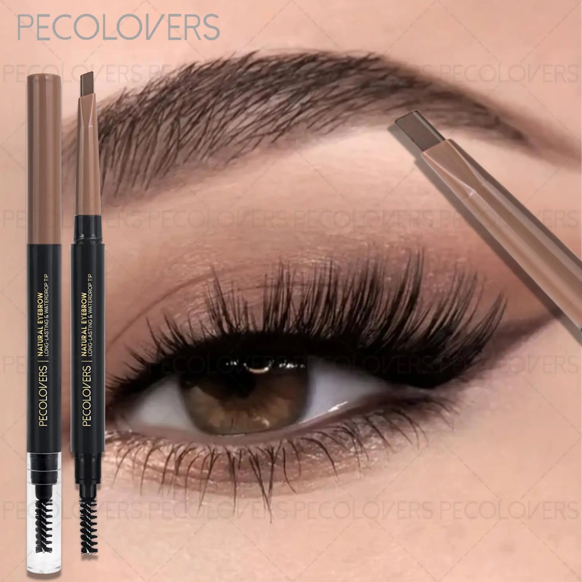 Waterproof Sweatproof Long-lasting Eyebrow Pencil Suitable All Skin Zpaxo