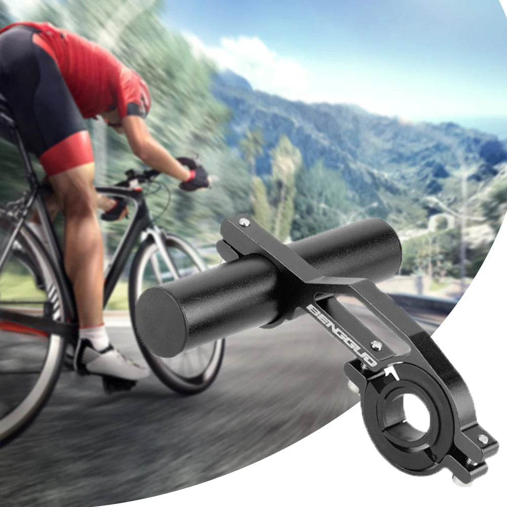 10 Bike Handlebar Extender Extension Light Lamp Computer Phone Mount