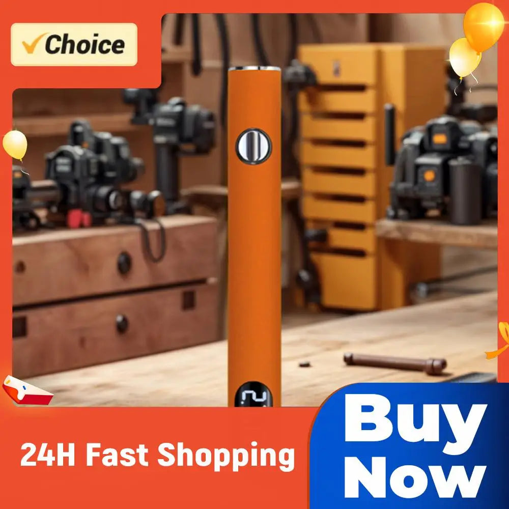 510 Thread Battery Cart Pen Adjustable Voltage 650mAh Battery with USB Charger Cable Solder Repair Tools (No Soldering Iron Tip) Zpaxo