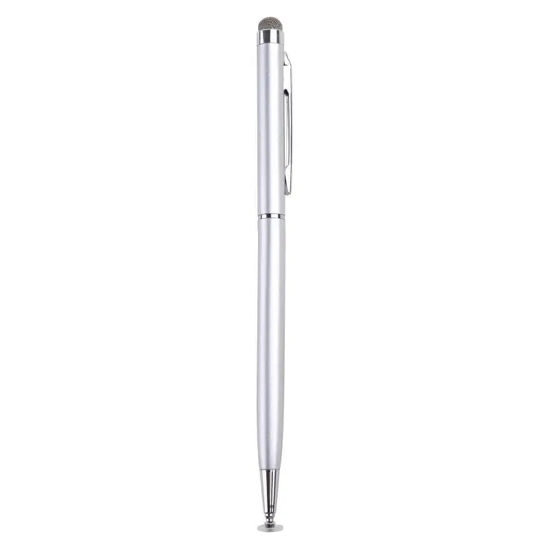652F Pen 2 in 1 for Touch Screen Writing Pen Sensitive Tip for Phone Ta Zpaxo Silver CN