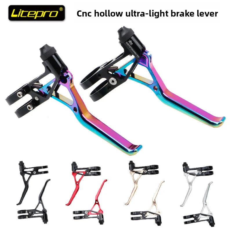 Litepro CNC V Brake Lever 64g – Lightweight Road Bike Handbrake