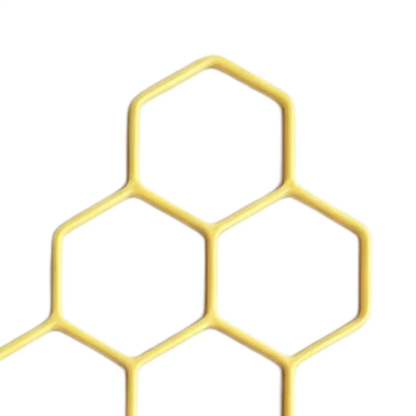 Honeycomb Design Plant Trellis Plastic Support Potted Vines Garden