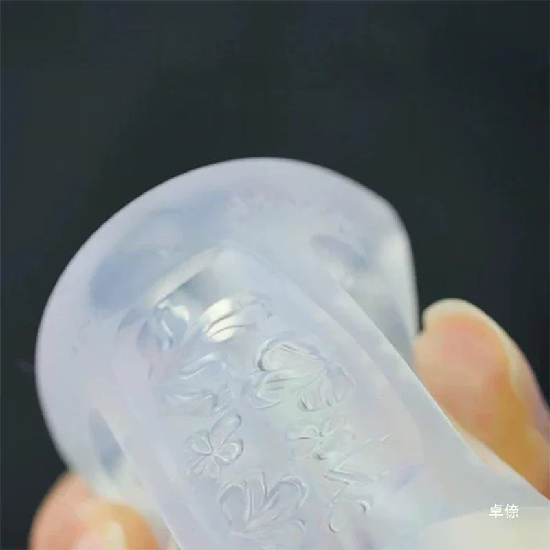 3D Flowers Nail Mold DIY Silicone Tools Floral Petal Design Resin Zpaxo