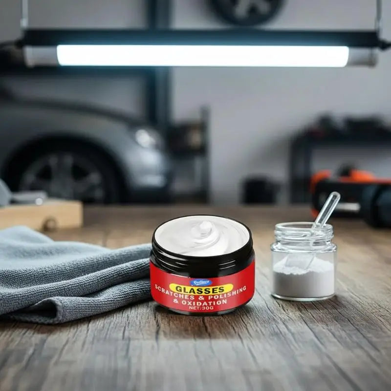 Glass Scratch Repair Wax – Car Windshield & Multi-Surface Polish