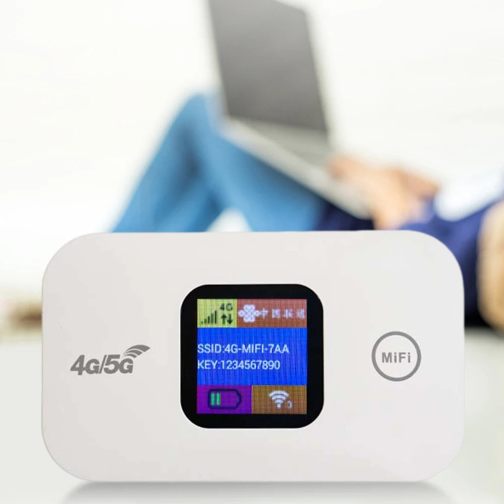 LTE Portable Router 150Mbps Mini Outdoor Hotspot Sim Card Slot Zpaxo