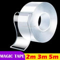 5m 3m Super Strong Double Sided Adhesive Tape Car Bedroom Kitchen Bathroom Outdoor Living Room Double-sided Tape Extra Strong Zpaxo 9.84 feet(3 m) 1mm 20mm
