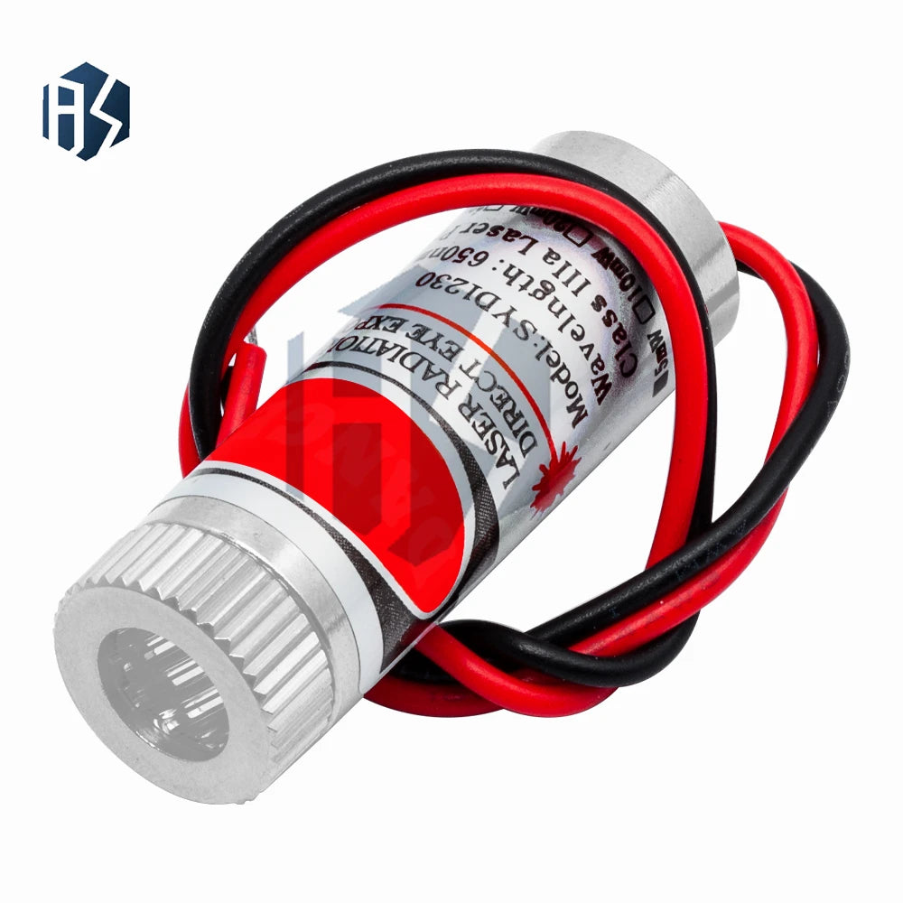 Adjustable-focus Red Laser Module 5mW 650nm Cross Line Dot Patterns Zpaxo