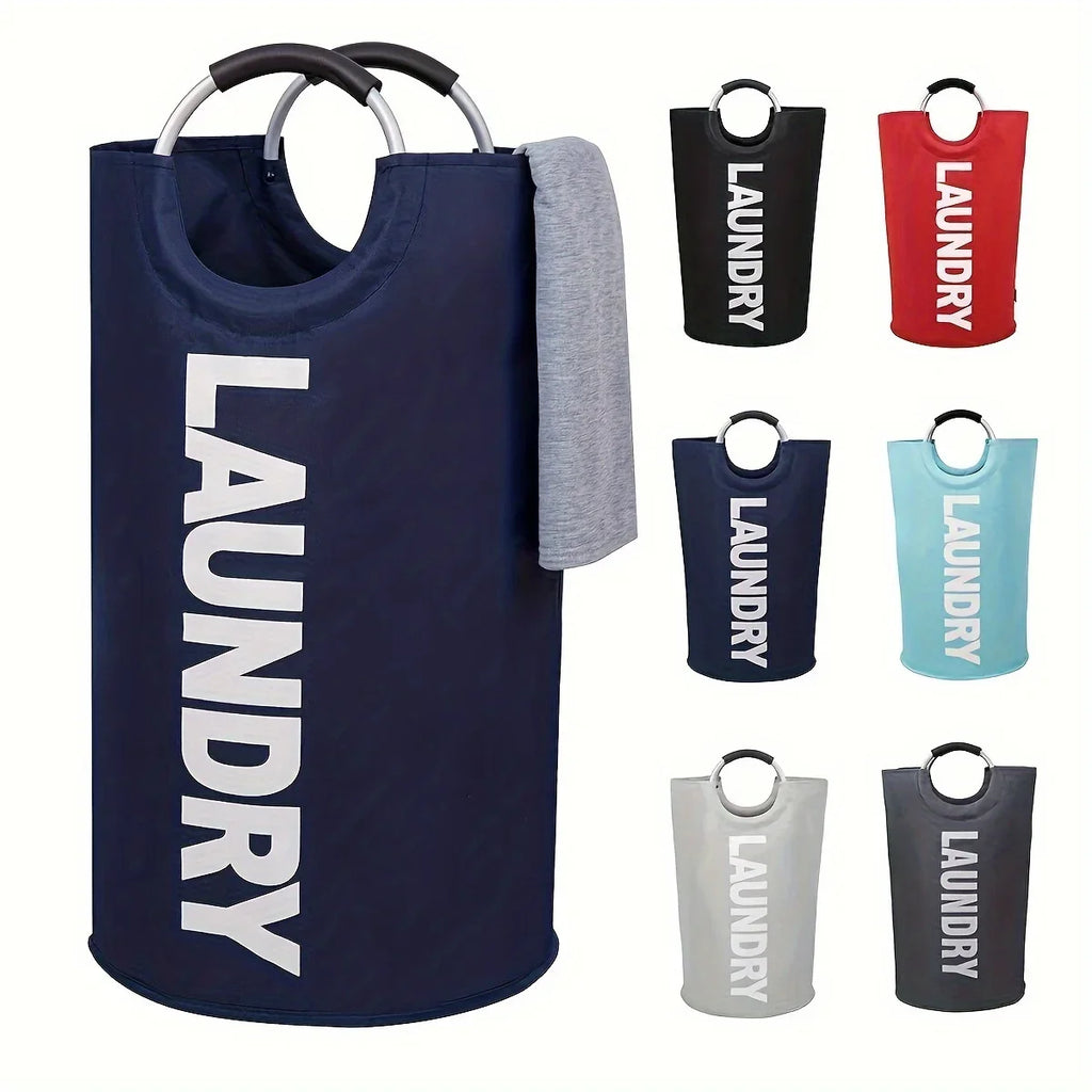 90L Foldable Laundry Basket – Large Waterproof Clothes Hamper Laundry Hamper Zpaxo