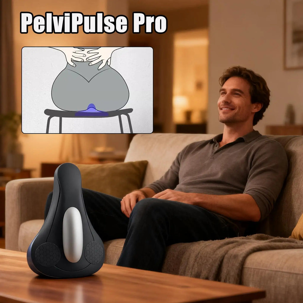 Pelvic Floor Muscle Trainer 4-Mode Massage Repair Cushion Type-C Rechargeable Electric Sphincter Bladder Exerciser for Men Women Zpaxo