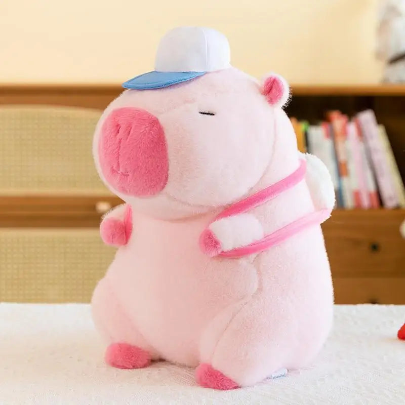 Capybara Stuffed Animal 9.8 Inches Stuffed Animal Toy Cuddly Plush Dolls For Kids And Adults Huggable Collectible For Living Zpaxo