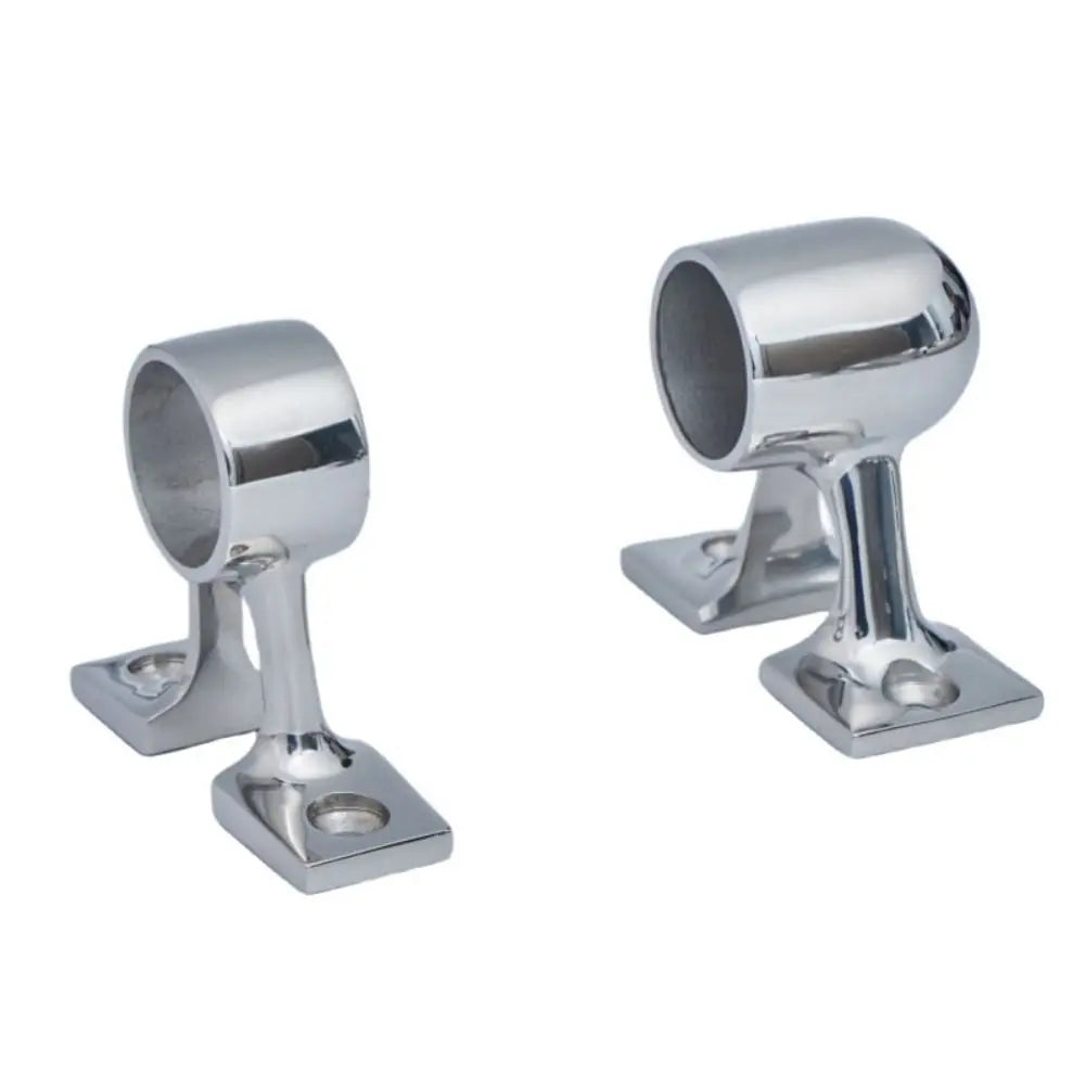 Stainless Steel Marine Handrail Bracket 25mm Center/End Boat Hand Rail Fitting 90° Stanchion Support Railing Part Boat Owners Zpaxo