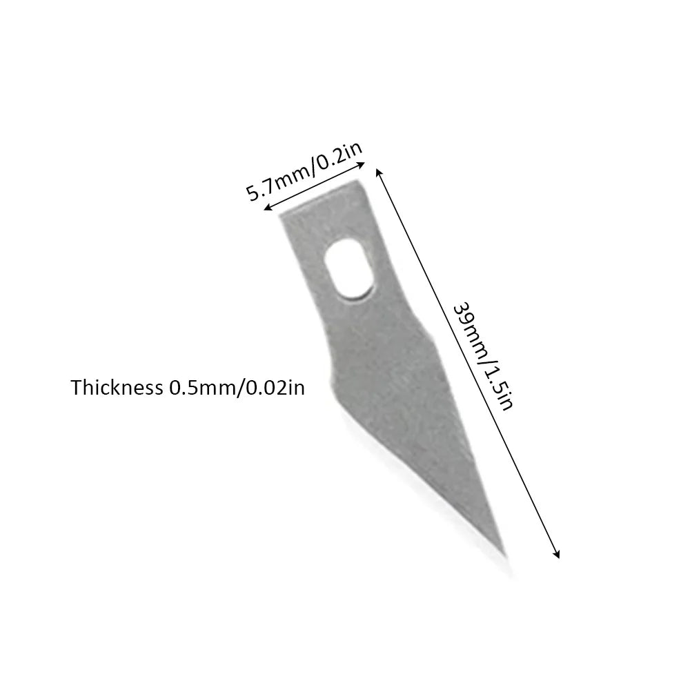 Knife Blades DIY Wood Carving Fruit Food Scalpel Craft Sculpture