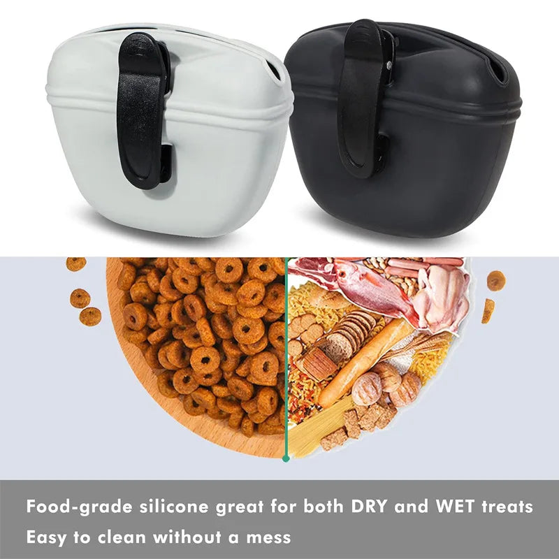 Dog Training Waist Bag Pet Portable Training Pouch Dog Snack Prizes Treat Bag Pet Treat Pouch Delicious Bag Dog Zpaxo