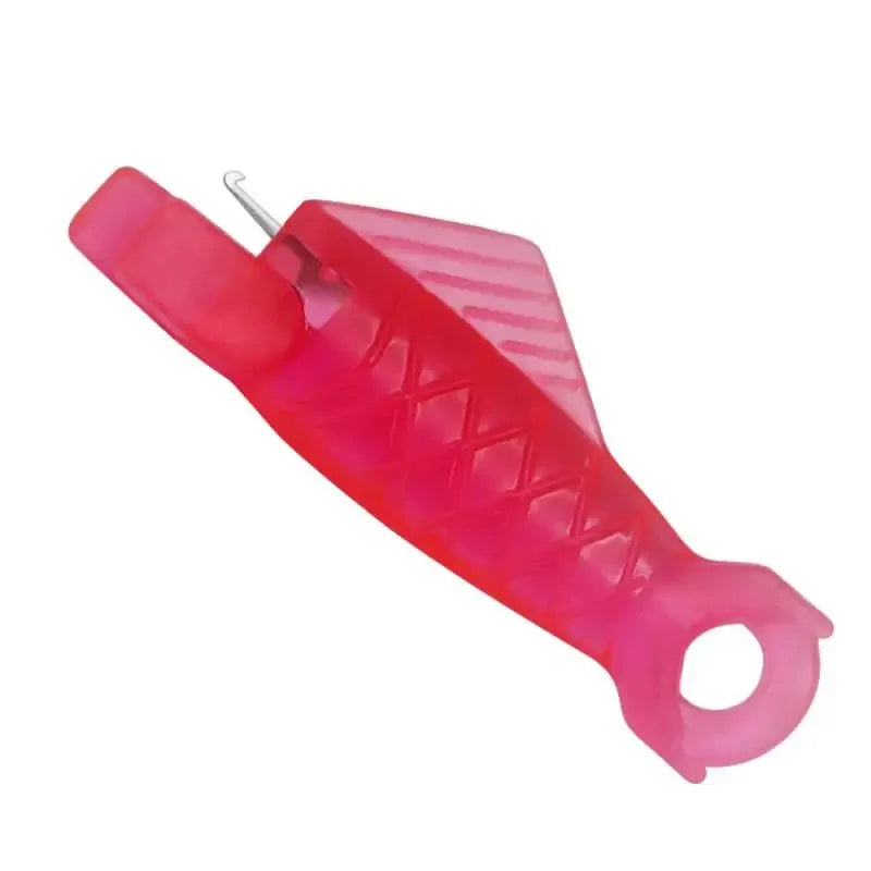 Mini Automatic Needle Threader With Hook Plastic Needle Sewing Machine Insertion Elderly Quick Changer Craft Accessories Zpaxo