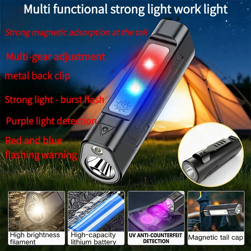 Multi Functional Strong Light Magnetic Tape Back Clip Work Small