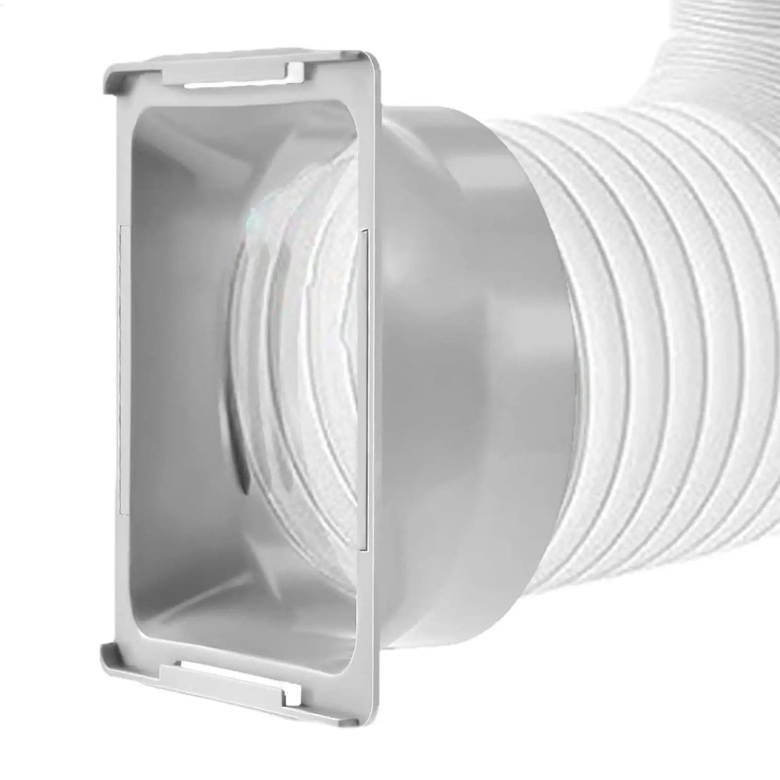 AC Exhaust Hose Coupler Square Air Outlet Adapter Mobile Conditioner