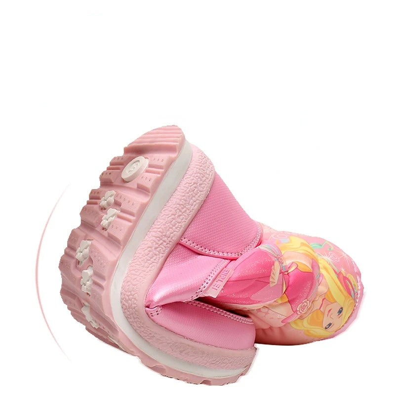 Real Wool Children Snow Boots Winter Warm Kids Shoes Casual Sneakers Zpaxo
