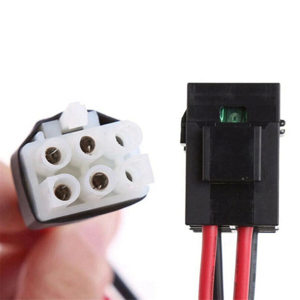 30A DC Power Supply Cord Cable Inline Fuse Terminals Kenwood TS-430s
