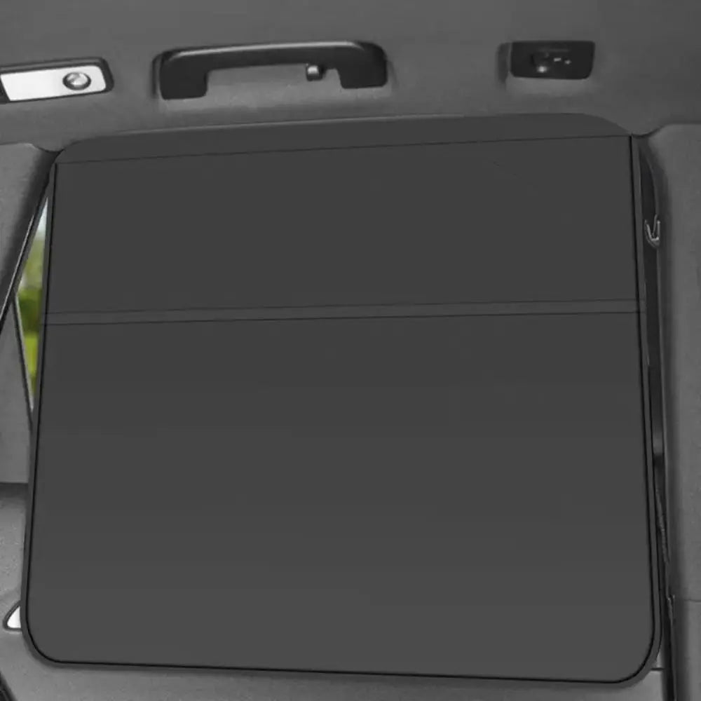 2Pcs With Suction Cup Car Curtain Heat Insulation Hanging Type Car Sunshade Sun Protection Side Window Curtain Zpaxo