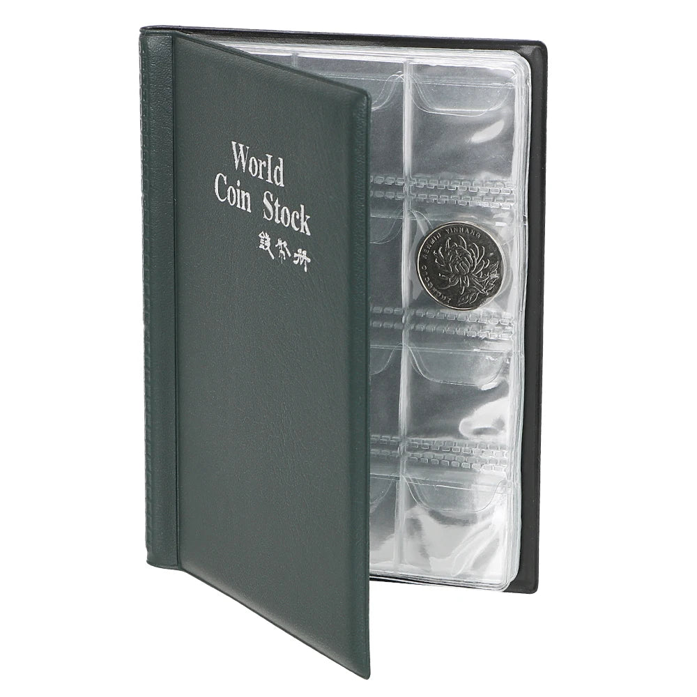Collecting Money Organizer Mini Penny Coin Storage Bag Holder Albums