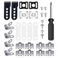 Football Helmet Repair Including Visor Clips J Screws Screwdriver
