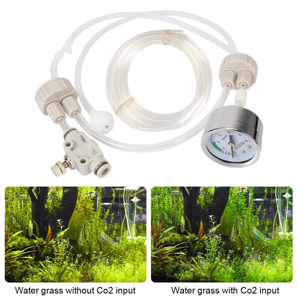 Aquarium Supplies Pressure Air Flow Device DIY CO2 Valve Diffuser