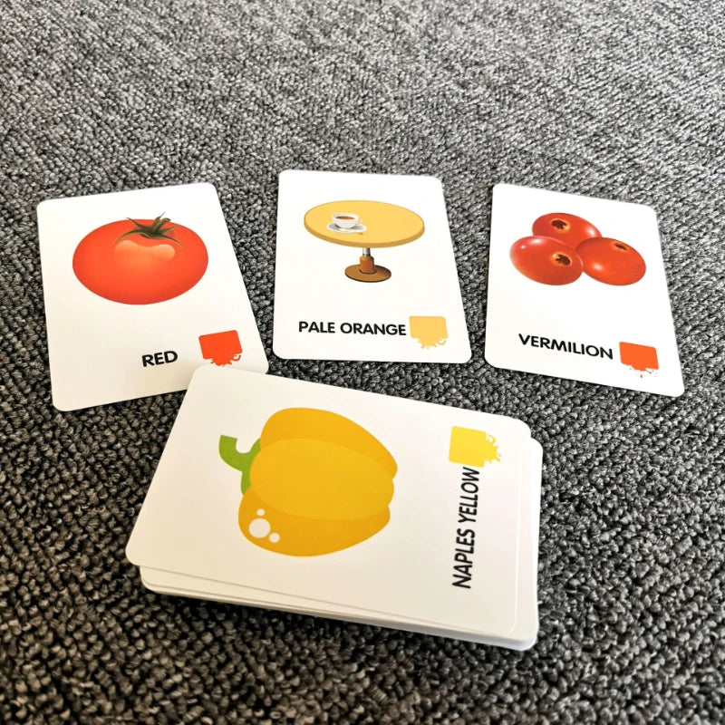36pcs Cognition Cards Body Parts Animal Fruits Double Side Flashcards Early Educational Gifts Zpaxo