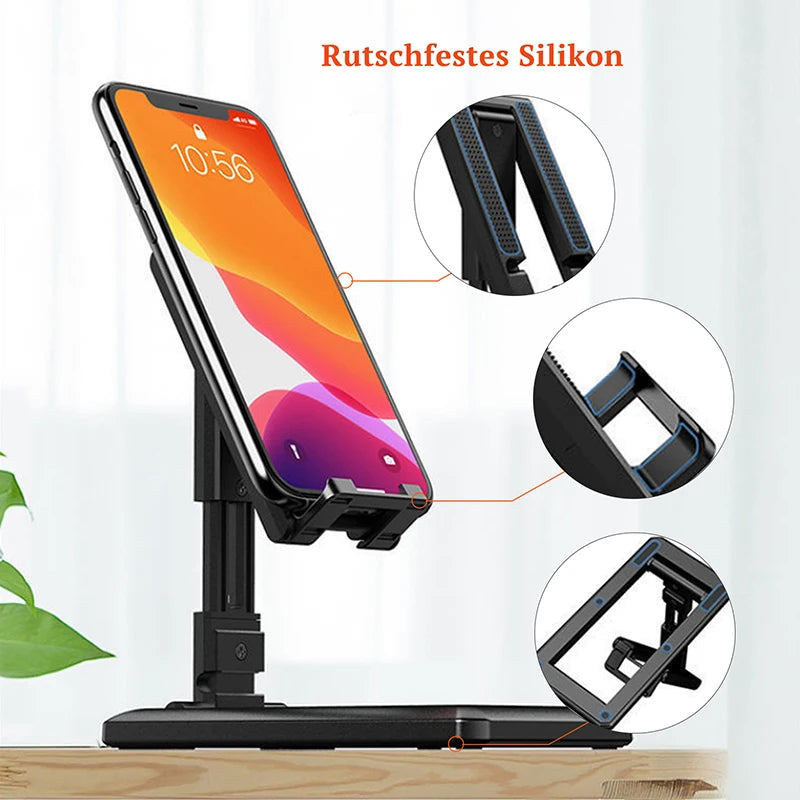 Foldable Desk Bracket Smartphone Stand Ipad Iphone Samsung Holder