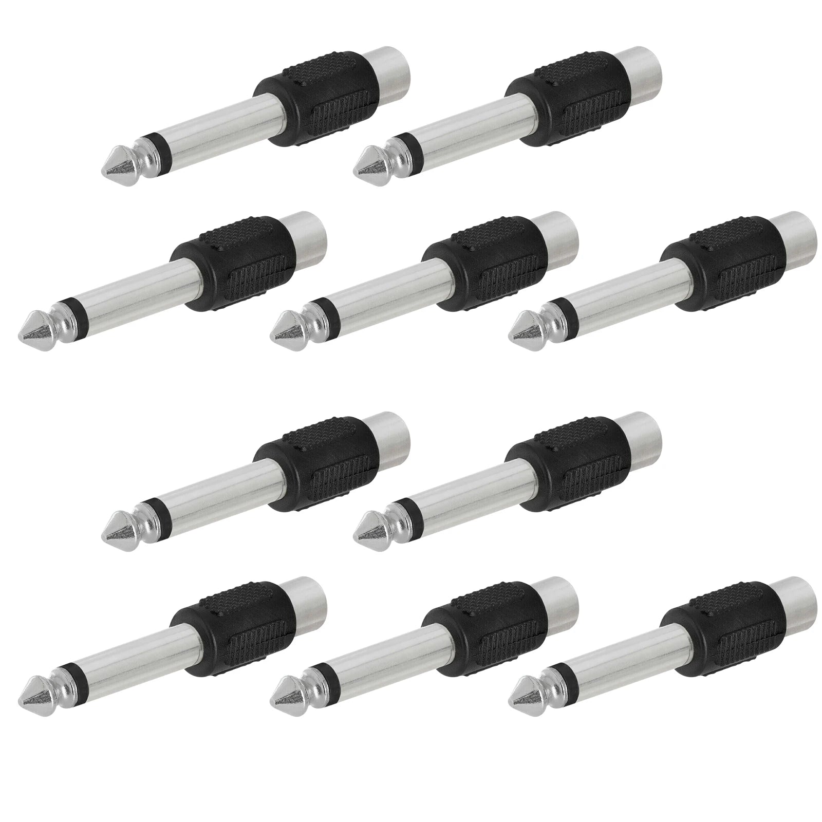 RCA Female Jack 1 4 Male Mono Plug Audio Stereo Adapter Connector