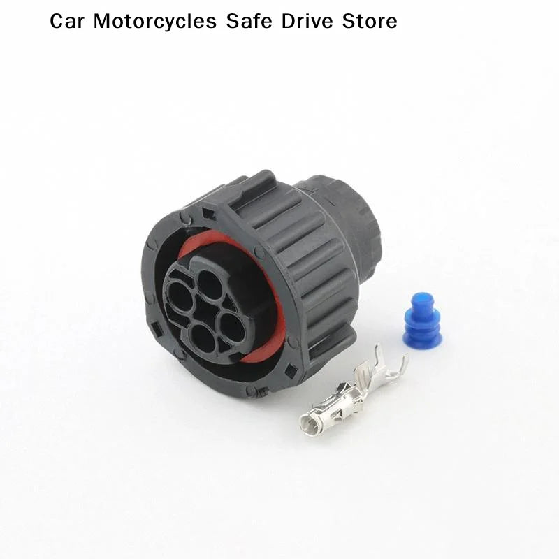 CM1 4 Pin Way Tyco Round HOWO Odometer Speed Sensor Plug Car Sealed