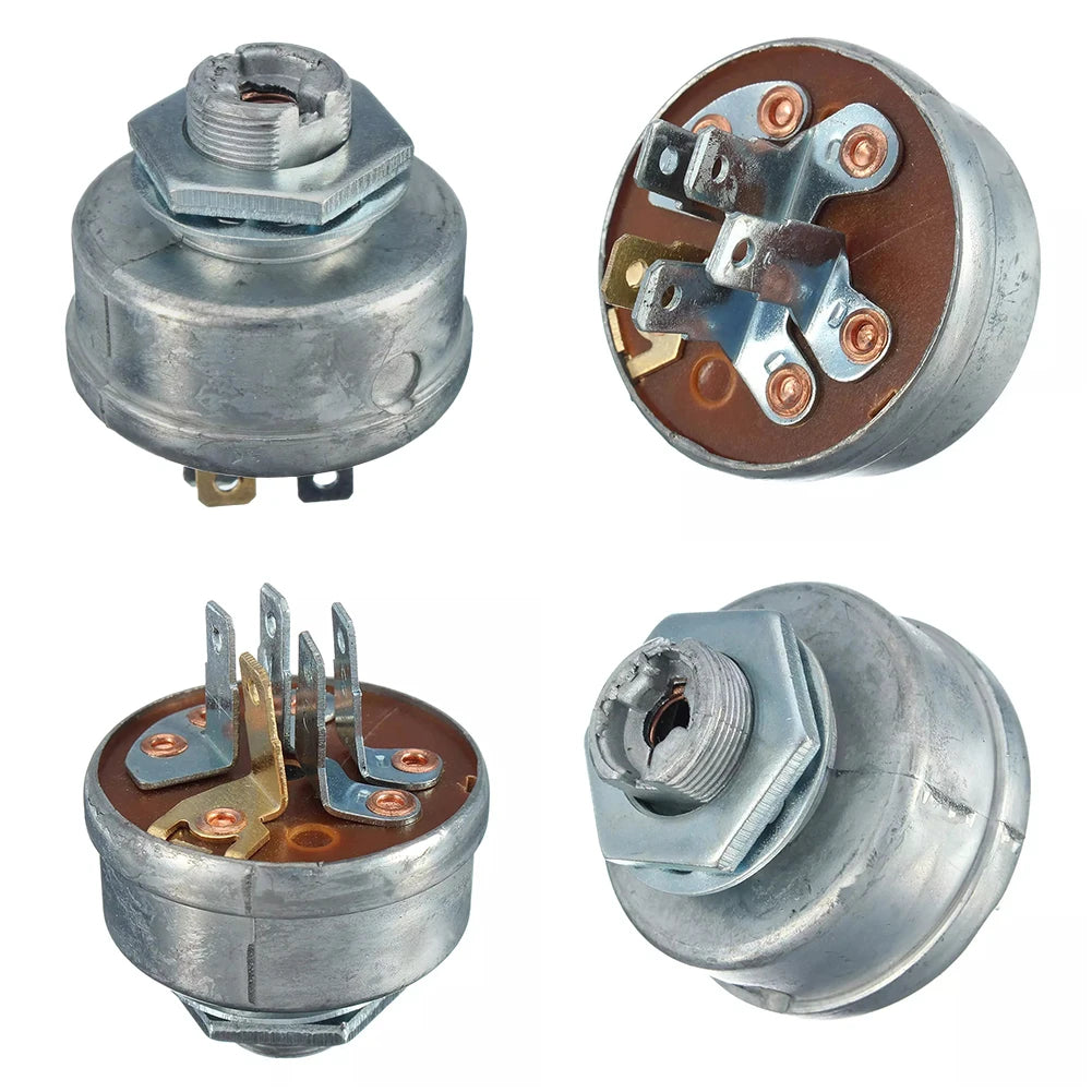 Starter Switch 2 Keys Metal Lawn Mower Start 5-Terminal MTD 725-0267