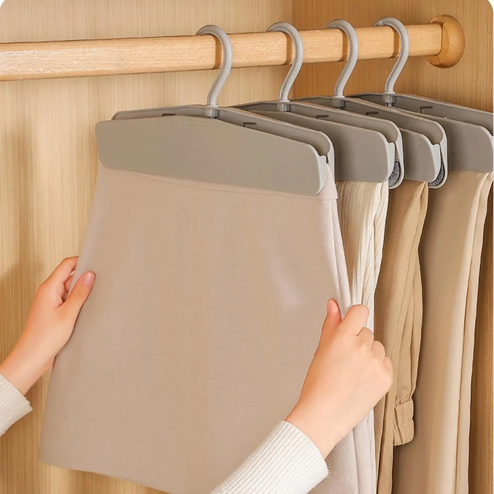Hangers Pants Heavy Duty Multipurpose Organizer Garment Clips Bedroom