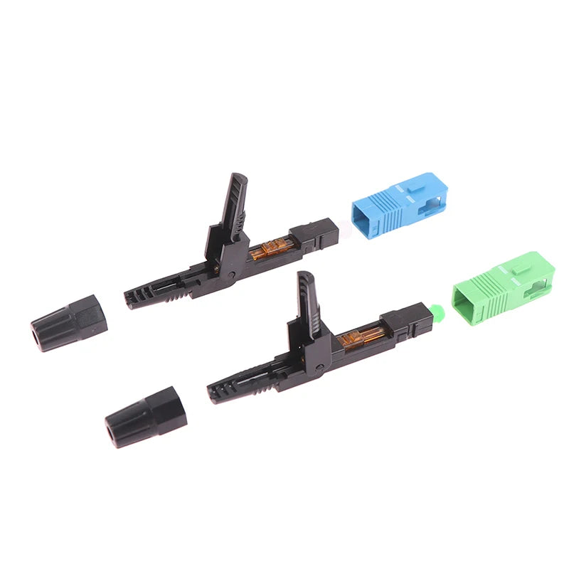 FTTH SC APC Single Mode UPC Fiber Optic Quick Connector Fast Field