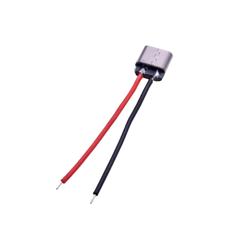 USB Type-c 2Pin Soldered Female Base Wire Typec 3A Current Socket C