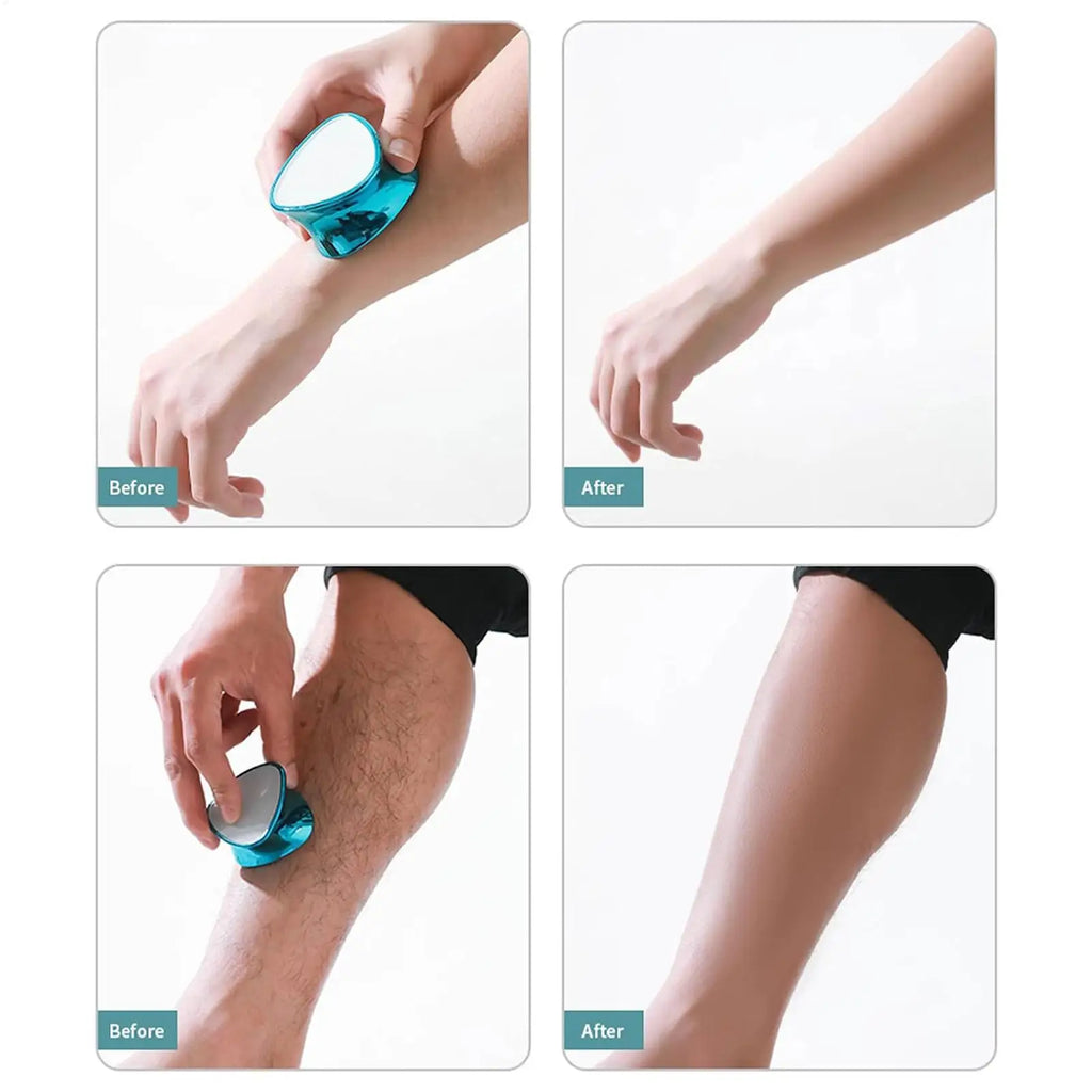 Crystal Hair Eraser – Nano Glass Painless Hair Remover Tool Hair Removal Tool Zpaxo