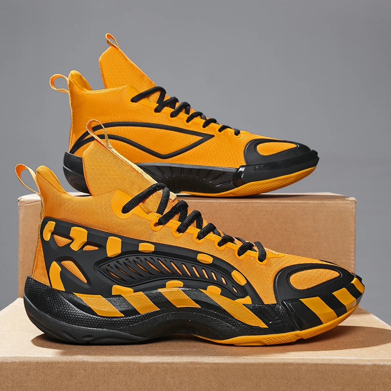 Men's Basketball Shoes Breathable Cushioning Non-slip Wearable Runing
