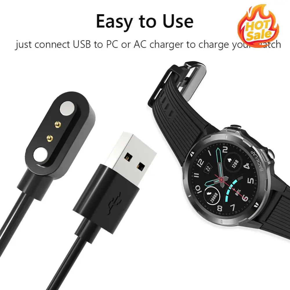 Smartwatch Charging Cable for Willful IP68/SW021/SW021/SW025/SW01/SW023 Charger Zpaxo