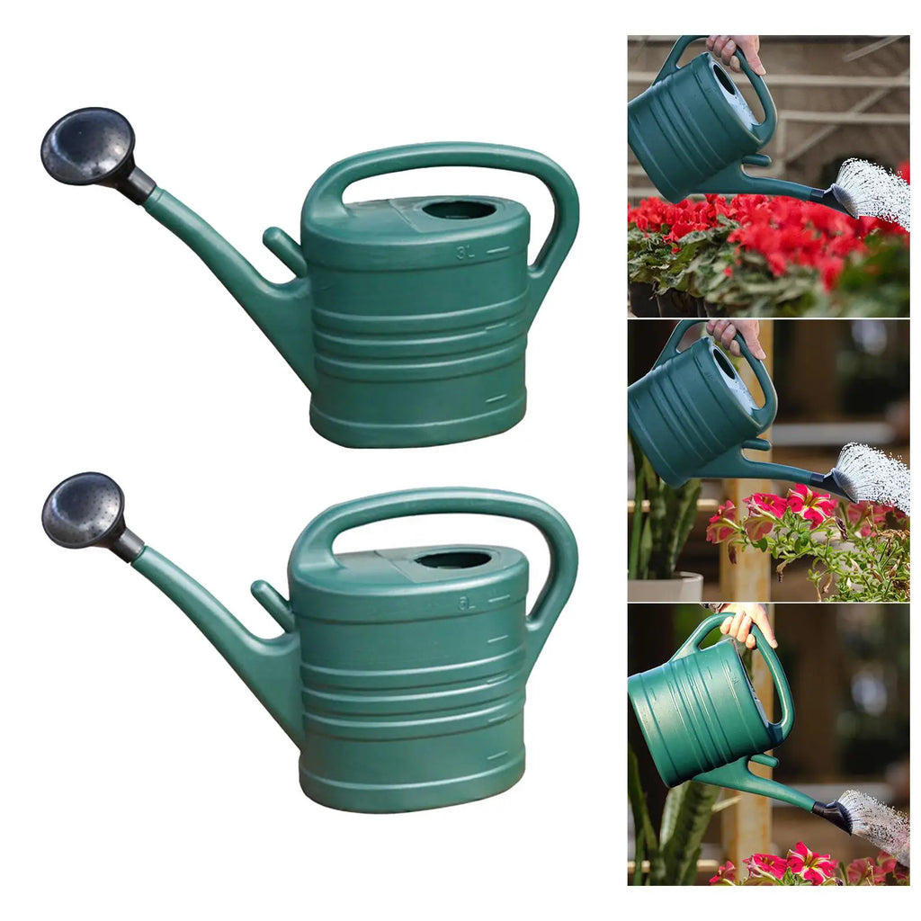 Watering Pot Home Garden Watering Can with Sprinkler Head Long Spout for Plants Pot Farmhouse Planting House Flower Backyard Zpaxo