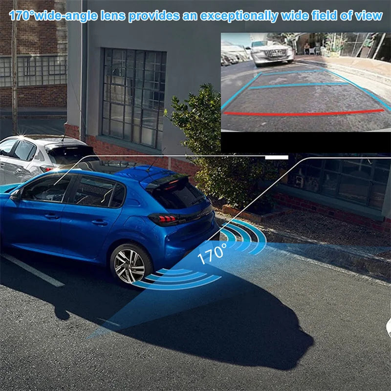 AHD 1080P Car Backup Camera – 170° Fisheye IR Night Vision