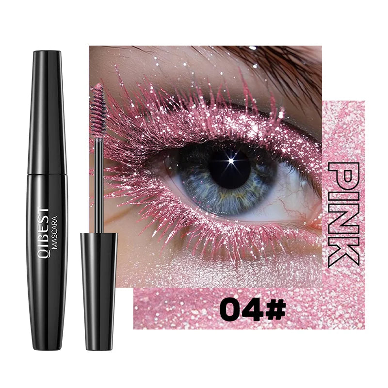 Sparkle Shattered Diamonds Colored Pearl Glitter Mascara Zpaxo 04
