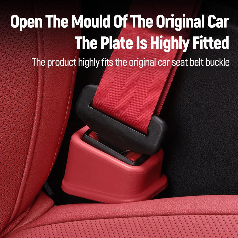 Carseat Belt Cover Seat Fastener EVA Material Card Slot Bracket Make