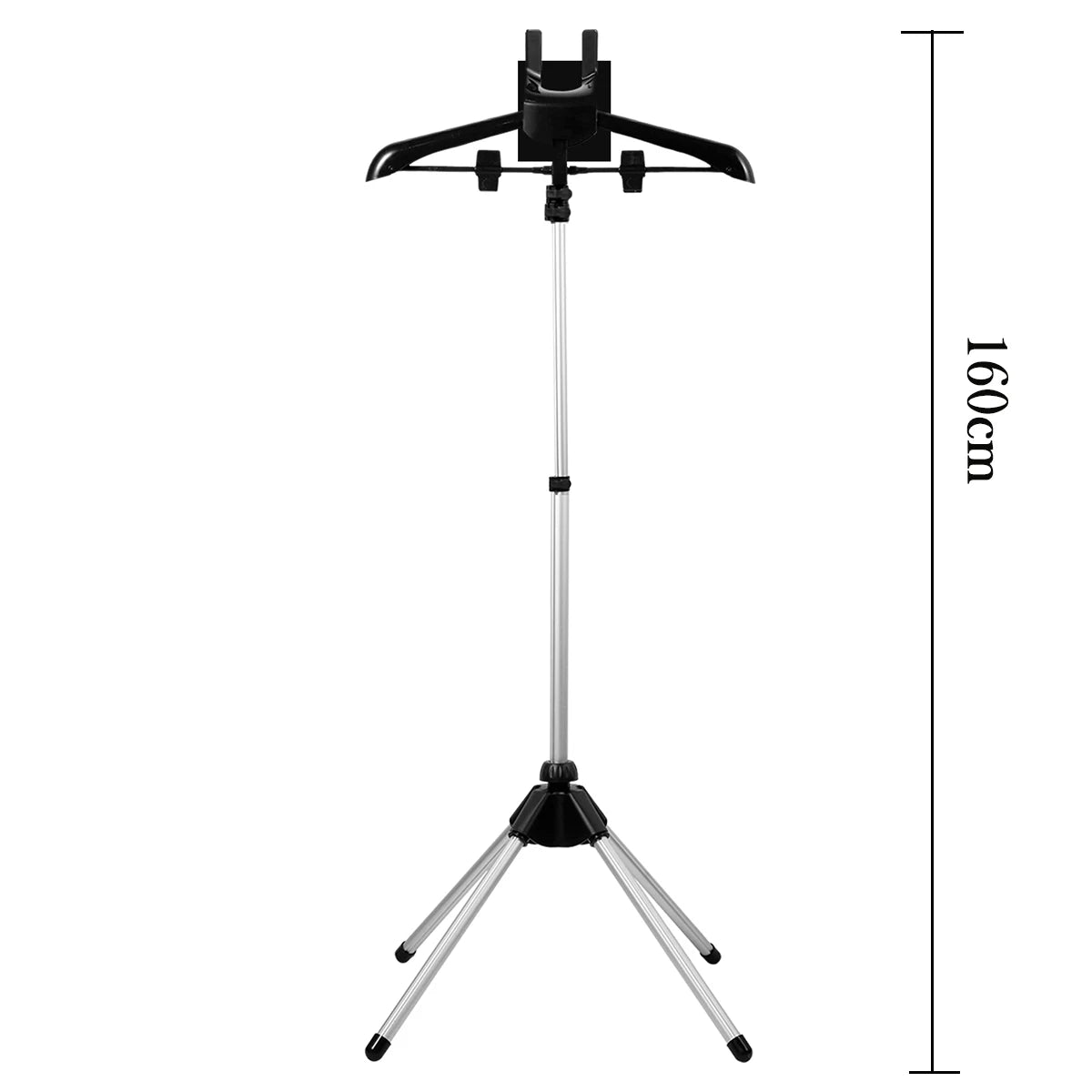Steamer Stand Telescopic Iron Steam Clothes Hanger 85-160cm Adjustable Height Foldable for Hanging Ironing Clothes Hanger Zpaxo Type1