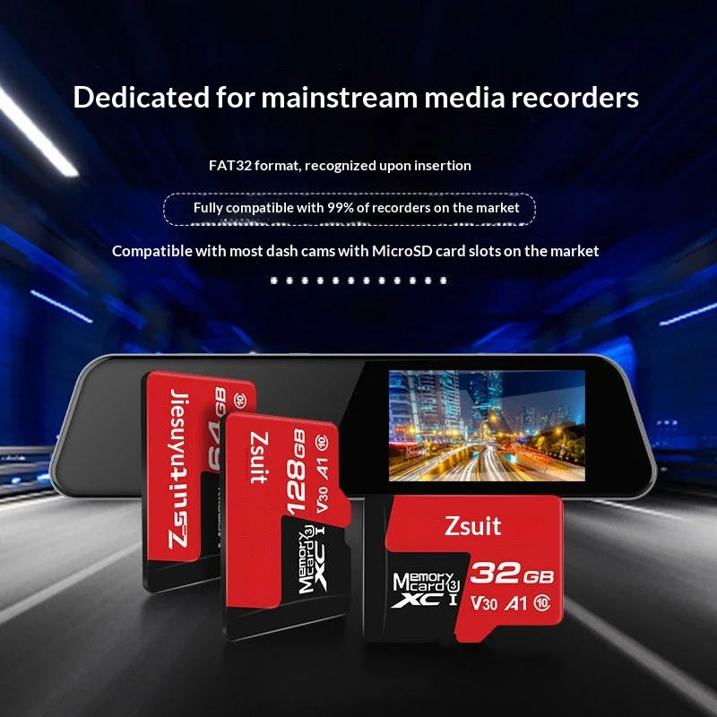 High-speed and Large-capacity Tf Memory Card Mobile Phone Monitoring Car Driving Recorder Universal Memory Card Zpaxo