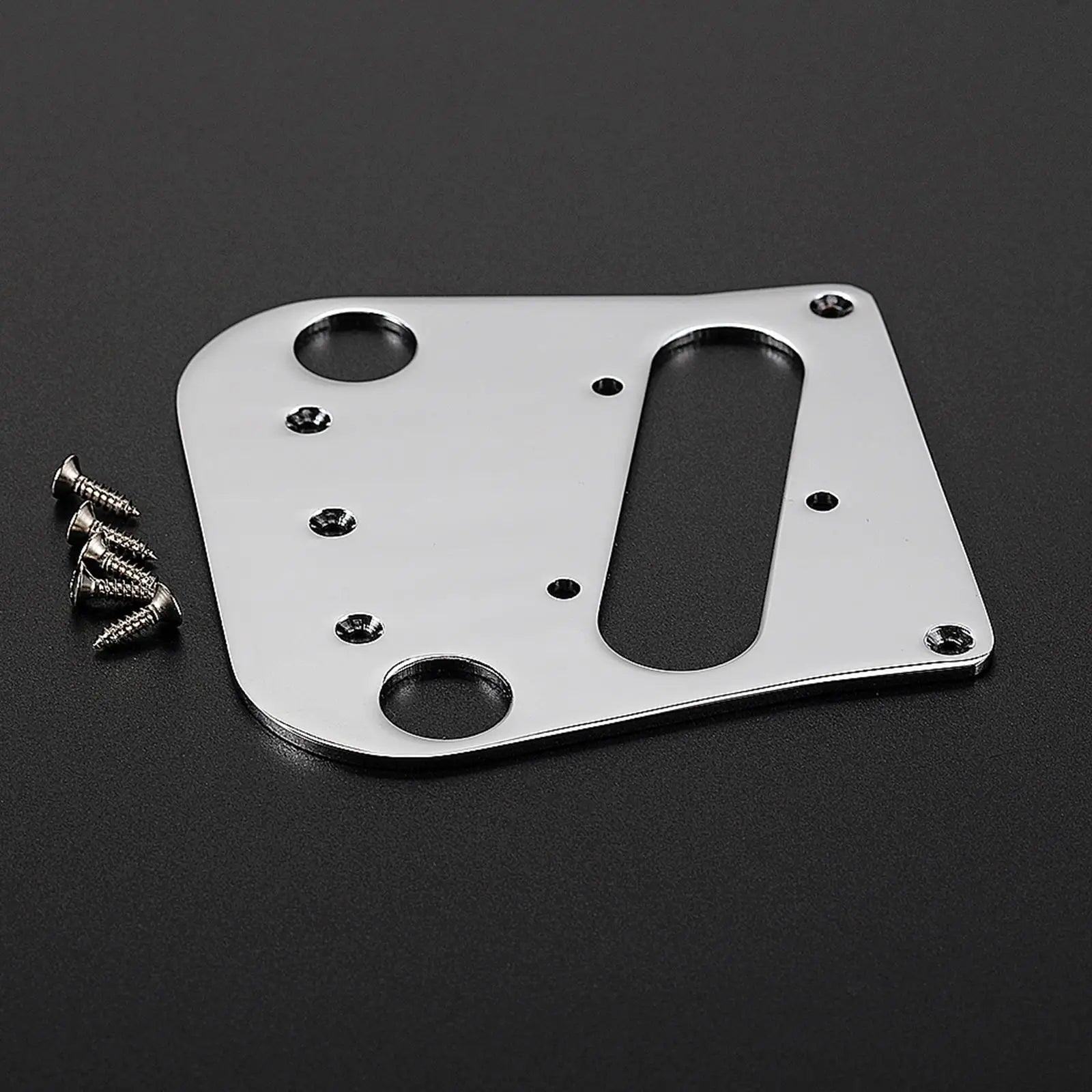 Guitar Tremolo Bridge Plate – B50 Metal Replacement Adapter Guitar Bridge Part Zpaxo