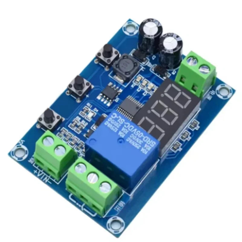 XH-M608 undervoltage and overvoltage protection, timed chargi battery charging and discharging module integrated with voltmeter Zpaxo