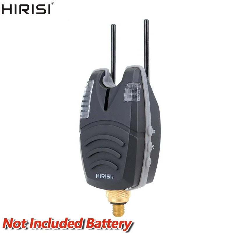 Hirisi 1PCS Waterproof Carp Fishing Bite Alarm With Snag Bar And Rolling LED Band Fish Bite Indicator Fishing Induction Alarm Zpaxo B1139
