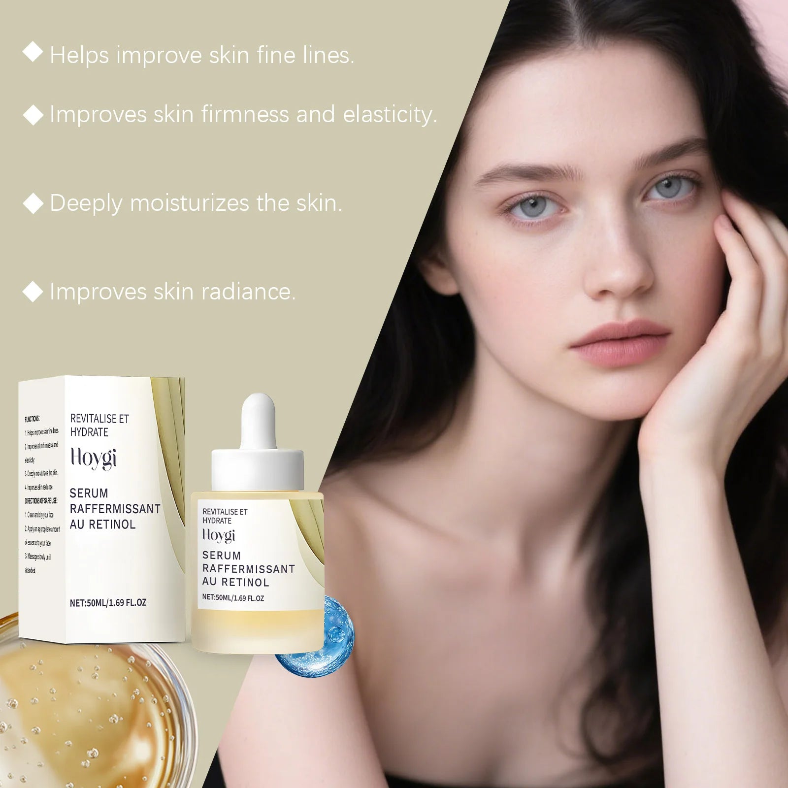 Hoygi Retinol Face Serum – Anti-Aging, Firming & Hydrating Retinol Face Serum Zpaxo